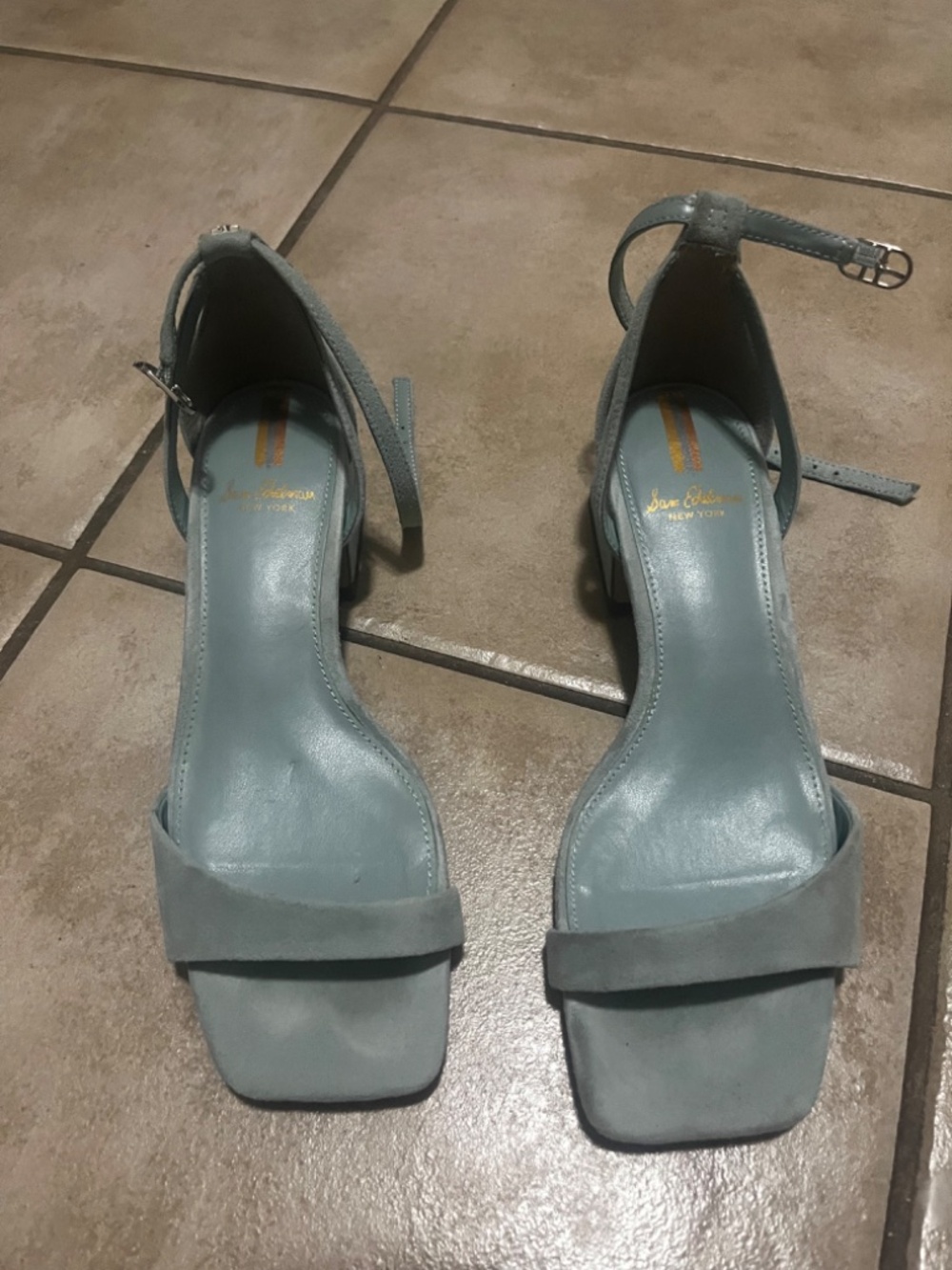 Sam Edelman heeled sandals size 5 - Picture 2 of 6
